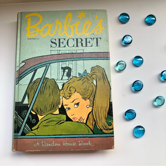 BARBIE’S SECRET Rare Vintage 1964 Hardcover Book - Picture 1 of 10